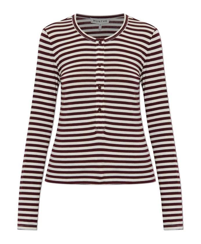 

Футболка с длинными рукавами левома Munthe, красный