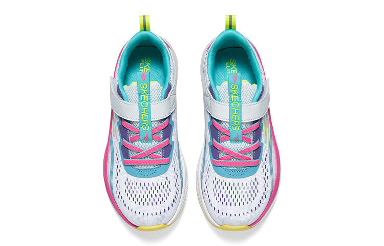 Детские кроссовки GS Low-top Белые/Синие/Красные Skechers, белый — фото 4