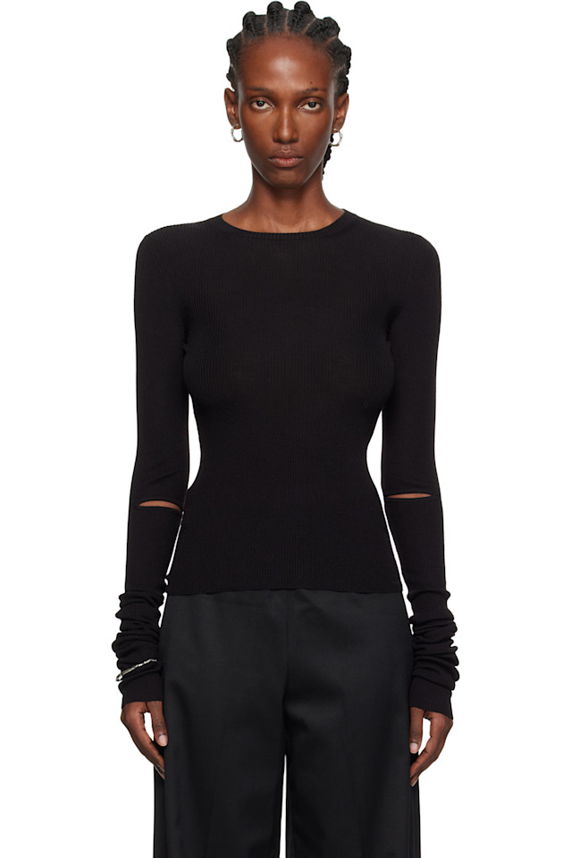 

Свитер Лайелл Ann Demeulemeester, черный