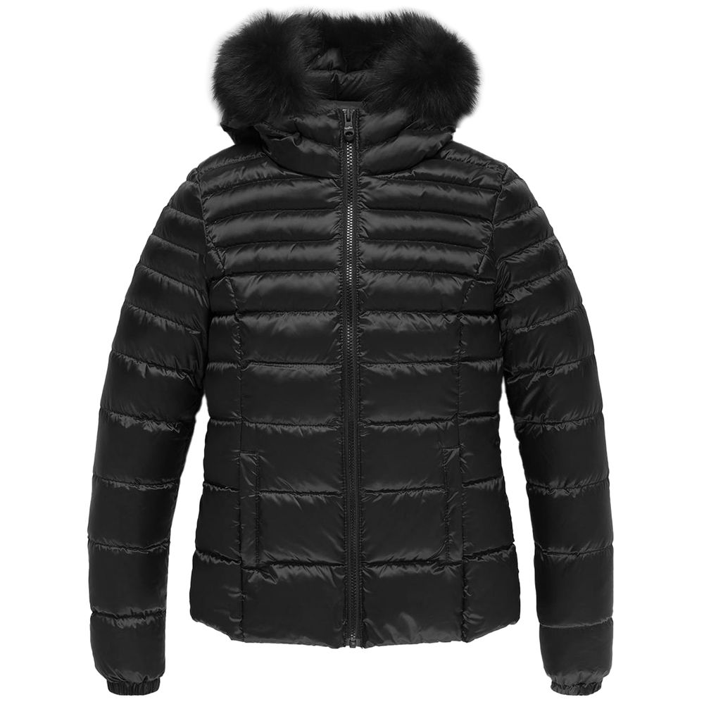

Черная нейлоновая женская куртка Refrigiwear