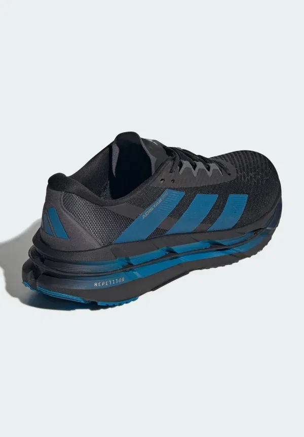Кроссовки для бега по шоссе Adistar byd Adidas Performance, черный с синим и серым — фото 4