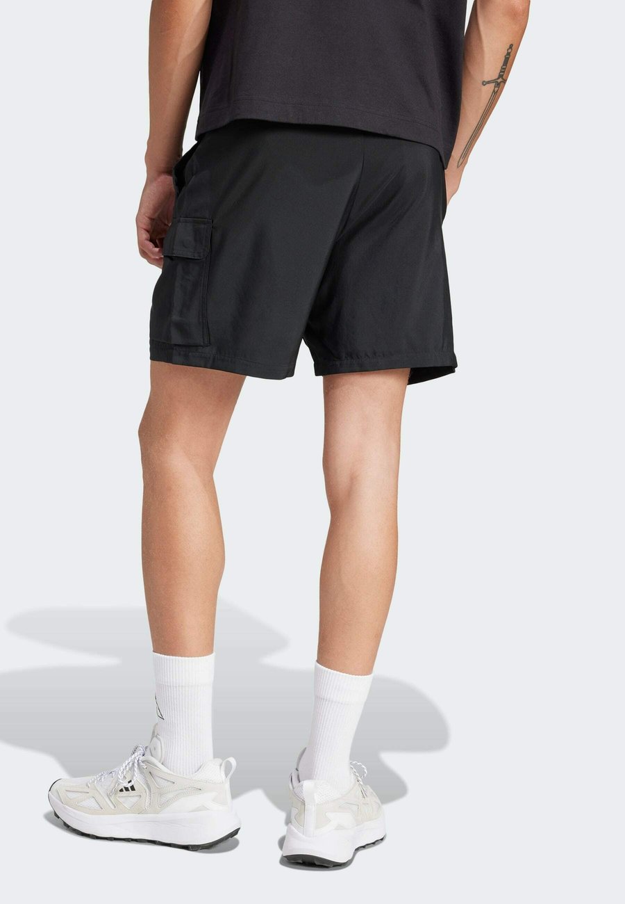 Спортивные шорты Adidas Sportswear M CARGO CHELSEA, Black/White/Black — фото 2