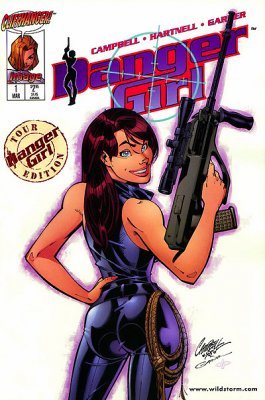 

Danger Girl #1 "Tourbook Edition Varian"