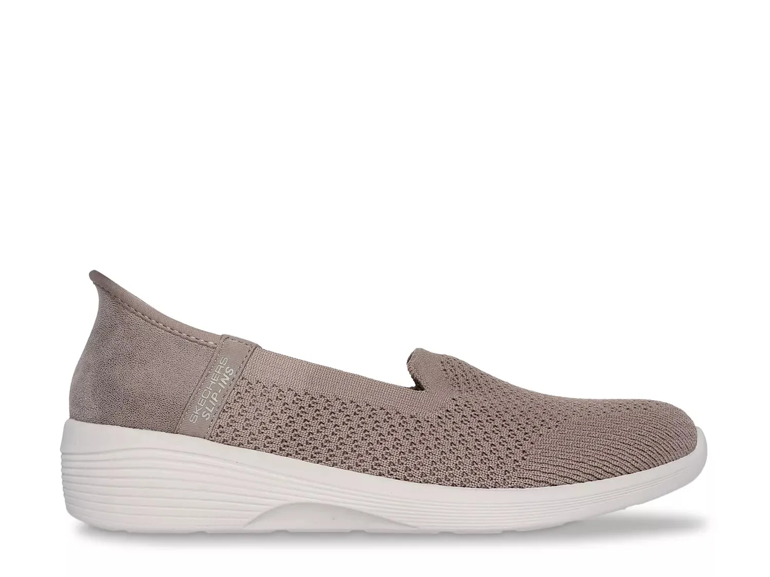 Кроссовки Skechers Hands Free Slip-Ins Arya Sweet Voice Slip-On, серо-коричневый — фото 3