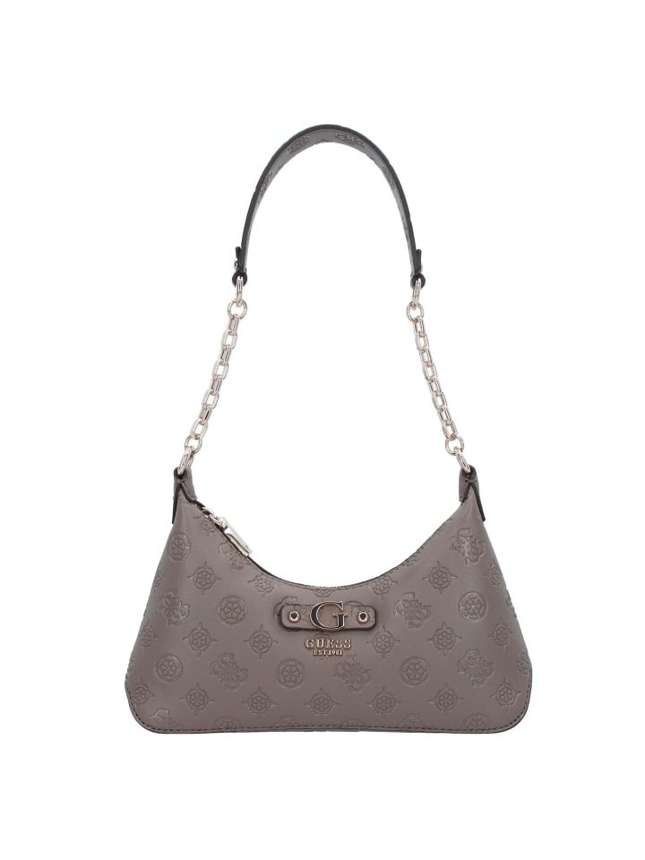 

Наплечная сумка Guess, цвет dark taupe, Коричневый, Наплечная сумка Guess, цвет dark taupe