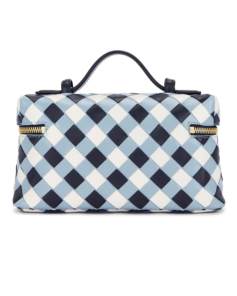 Сумка для косметики Bang Bang Bottega Veneta, Abyss, Ice White, & Muse Brass — фото 3