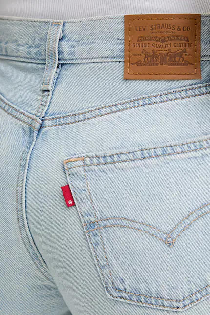 Джинсы расслабленного кроя EASY DAD Levi's, синий — фото 4