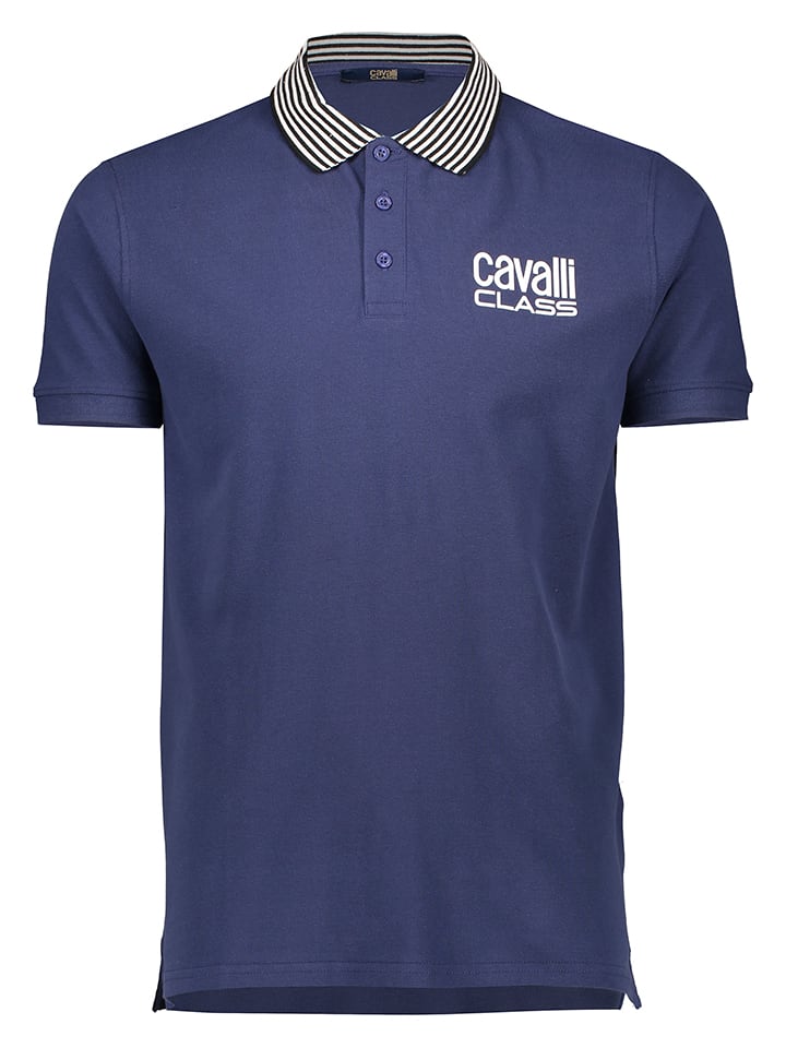 

Футболка поло cavalli CLASS, синий