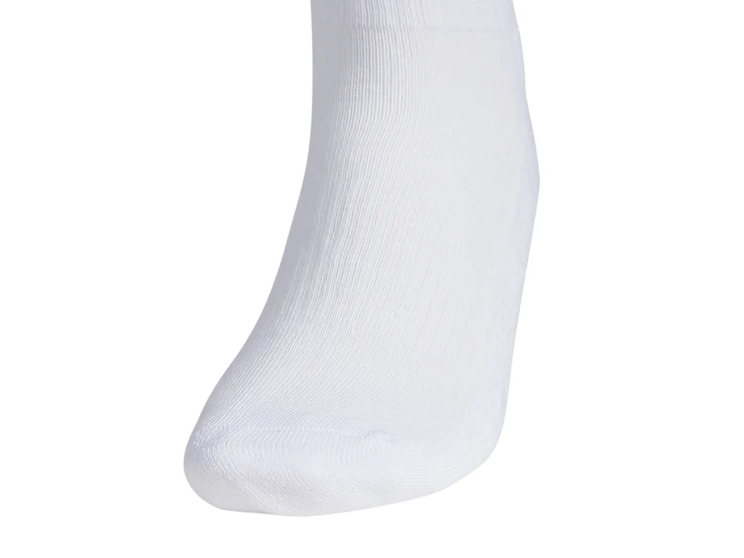 Носки adidas Athletic Cushioned Men's Quarter Ankle Socks - 6 Pack, белый — фото 4