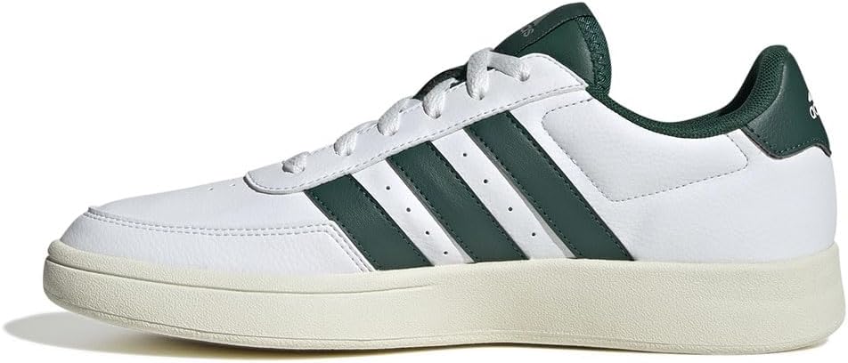 Кроссовки adidas Breaknet 2.0, белый/зеленый/серебряный — фото 3
