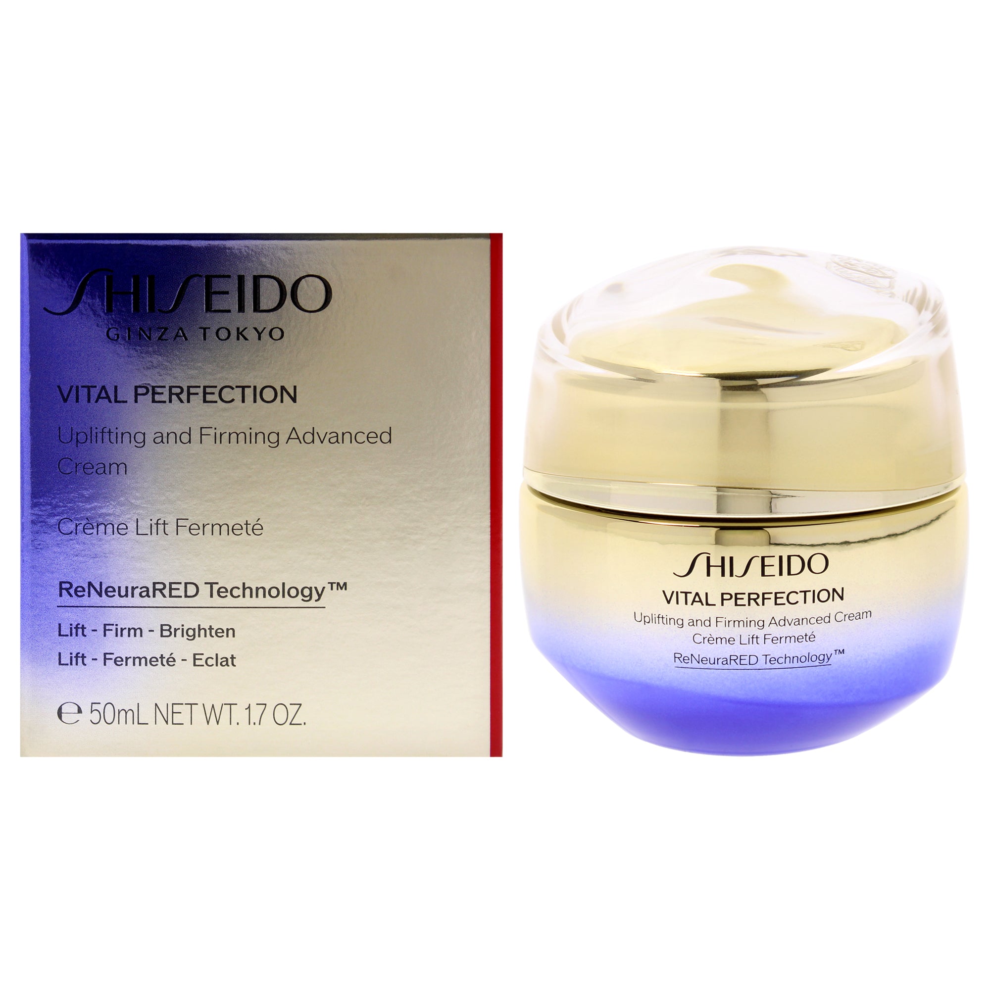 

Подтягивающий и укрепляющий крем Vital Perfection от Shiseido для женщин - 1,7 унции Shiseido, 1.7 Oz