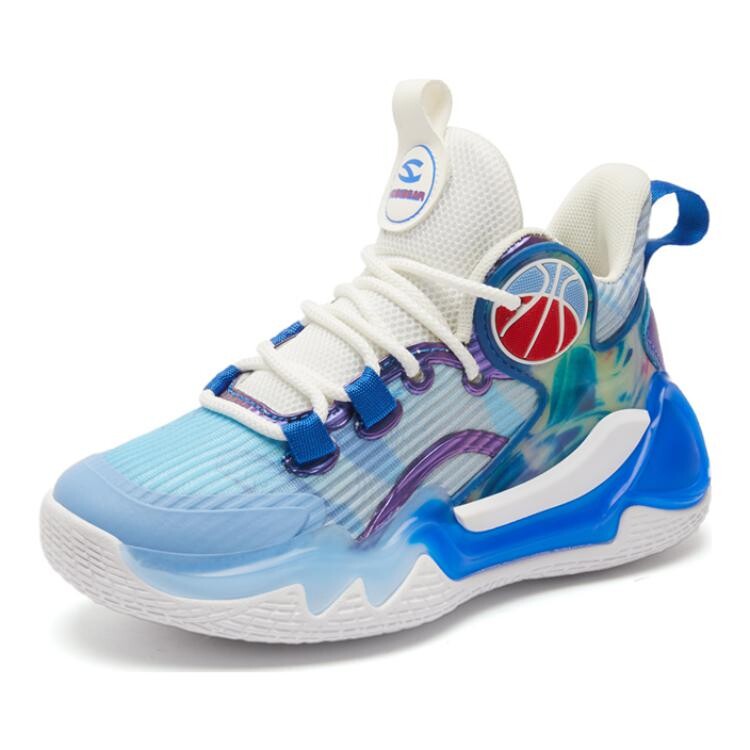 Кроссовки HOBIBEAR Kids Basketball Shoes Kids Mid-top, черный — фото 3