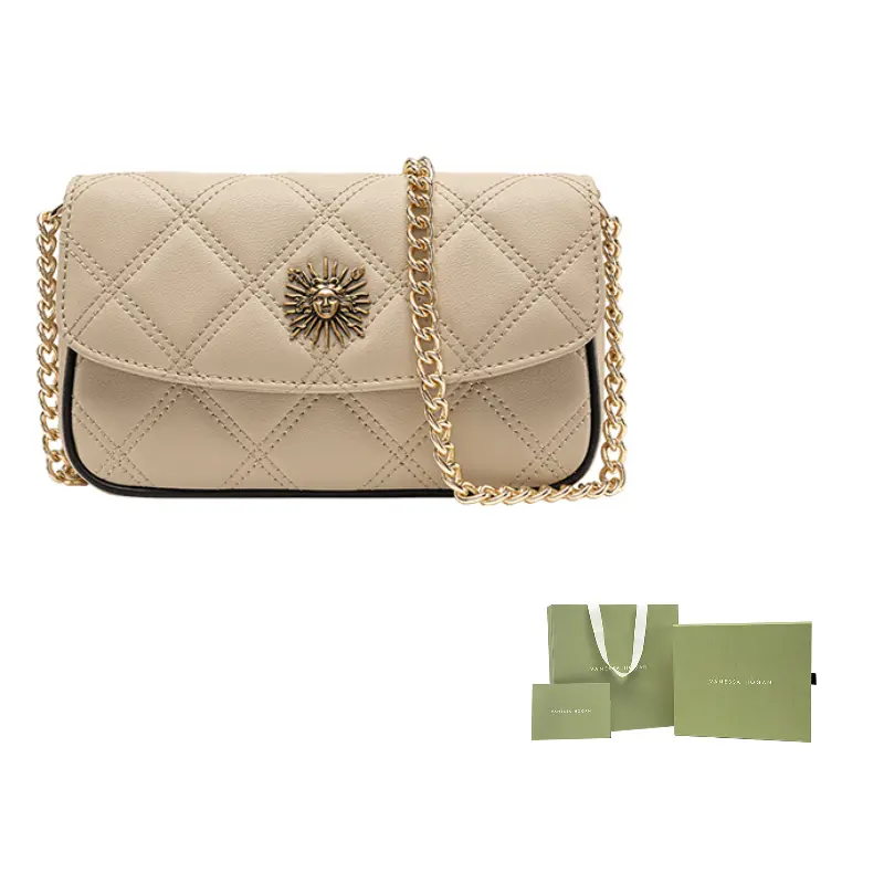 

VANESSA HOGAN Сумка через плечо из натуральной кожи, Milk White