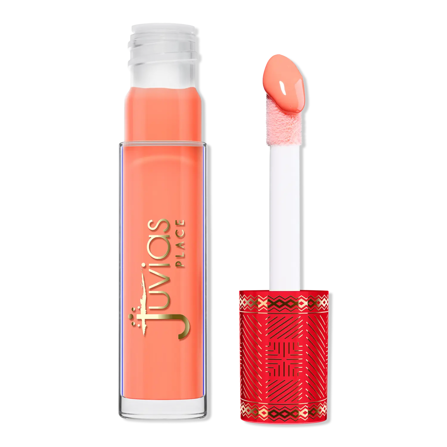 

Блеск для губ Beautiful Big Lip (BBL) с эффектом увеличения объема Juvia's Place, Coral Crush (soft coral for a fresh, summery vibe)