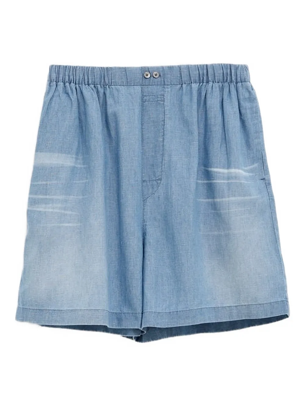 

Шорты с логотипом Acne Studios, синий