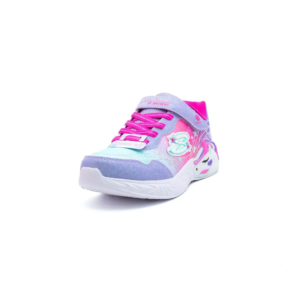 Слипоны Skechers Unicorn Dreams Wishful Magic, фиолетовый — фото 3