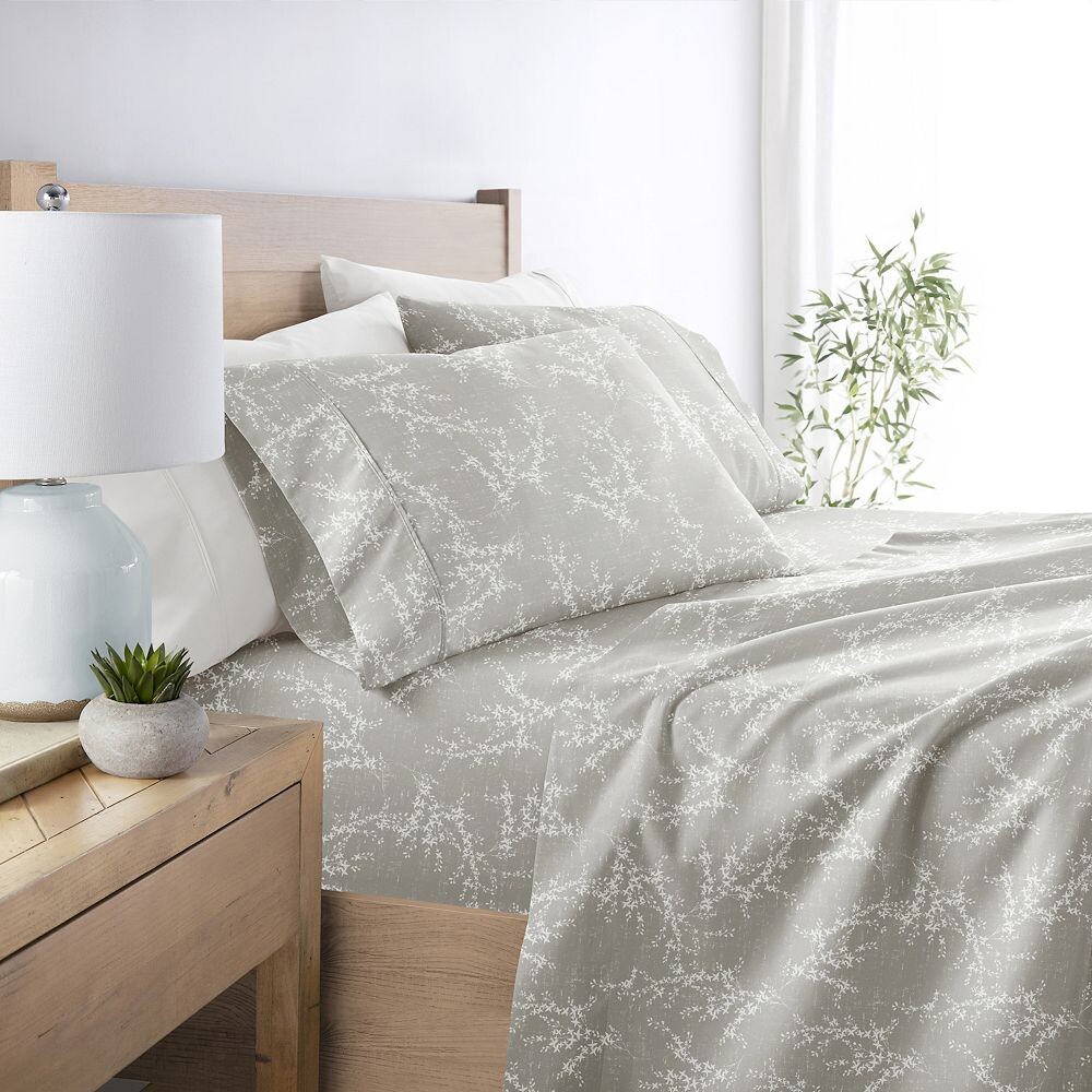 

Комплект постельного белья из микрофибры с изящными деталями Urban Loft, цвет Willow Harbour Mist