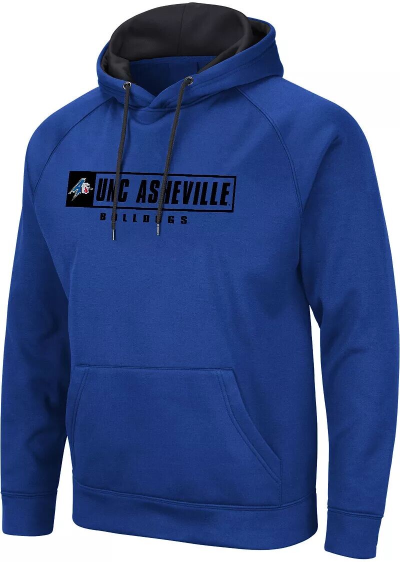 

Colosseum Мужской пуловер с капюшоном UNC Asheville Bulldogs Royal Blue
