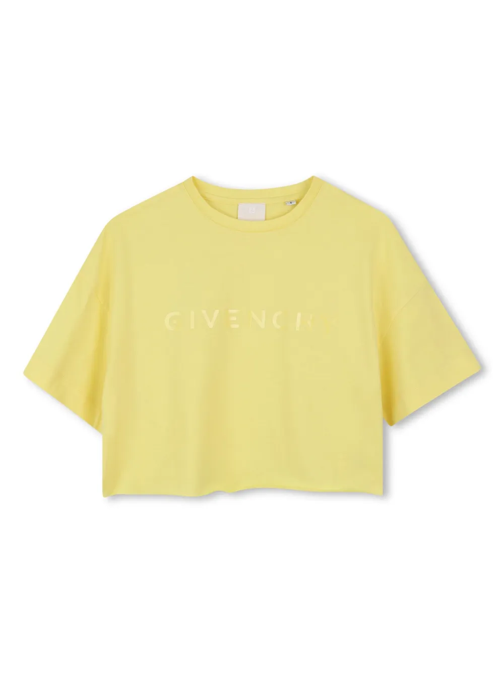 

Футболка из органического хлопка Givenchy Kids, желтый
