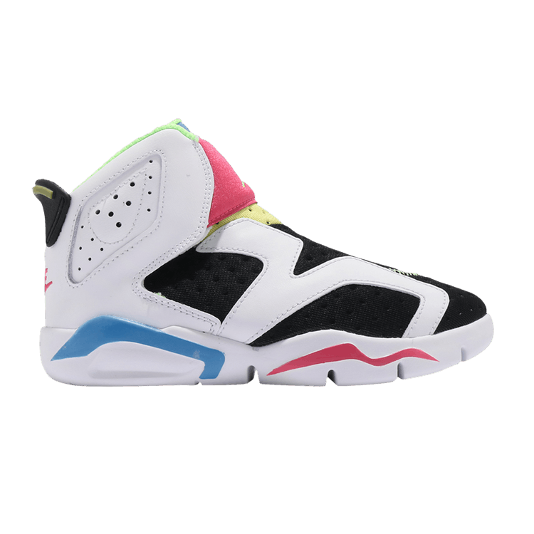 

Кроссовки Air Jordan Air Jordan 6 Retro Little Flex PS 'Multi White', белый