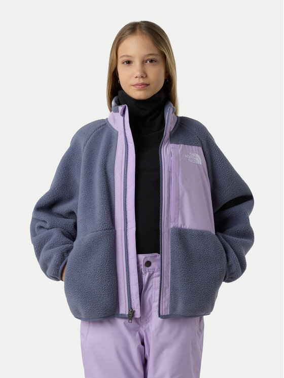 Флисовая куртка relaxed fit Yumiori NF0A8AZH The North Face, фиолетовый — фото 4