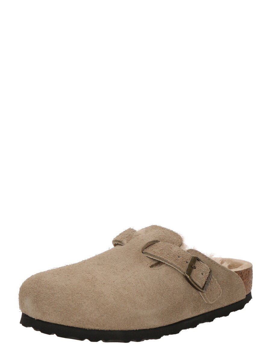 Мюли BIRKENSTOCK Boston, серо-коричневый
