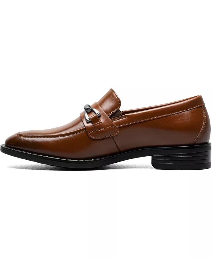 Туфли-слипоны Kaylor Jr. Moc Toe для маленьких мальчиков Stacy Adams, коричневый — фото 3
