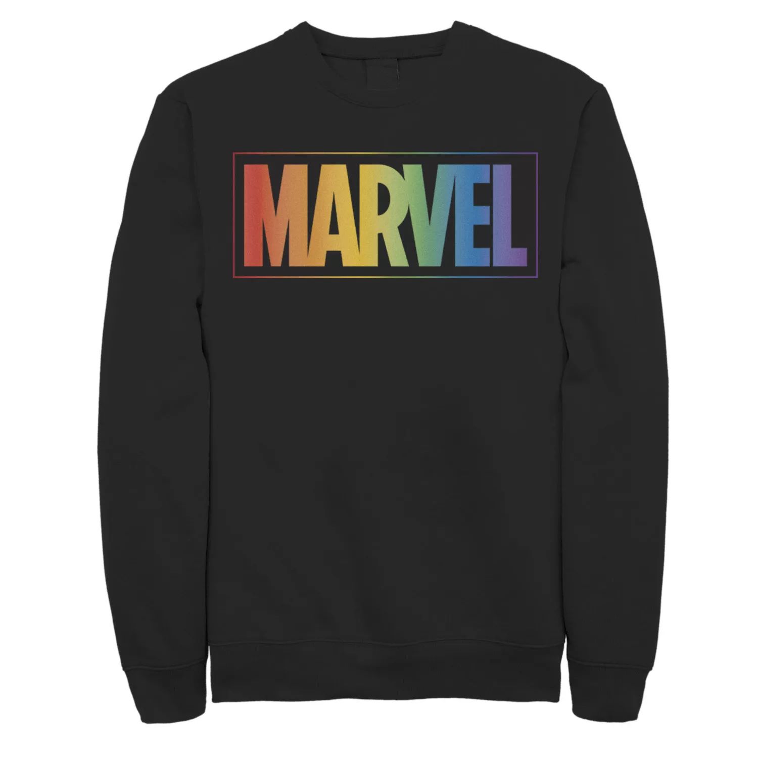 

Мужской свитшот с логотипом Marvel Rainbow Gradient Licensed Character