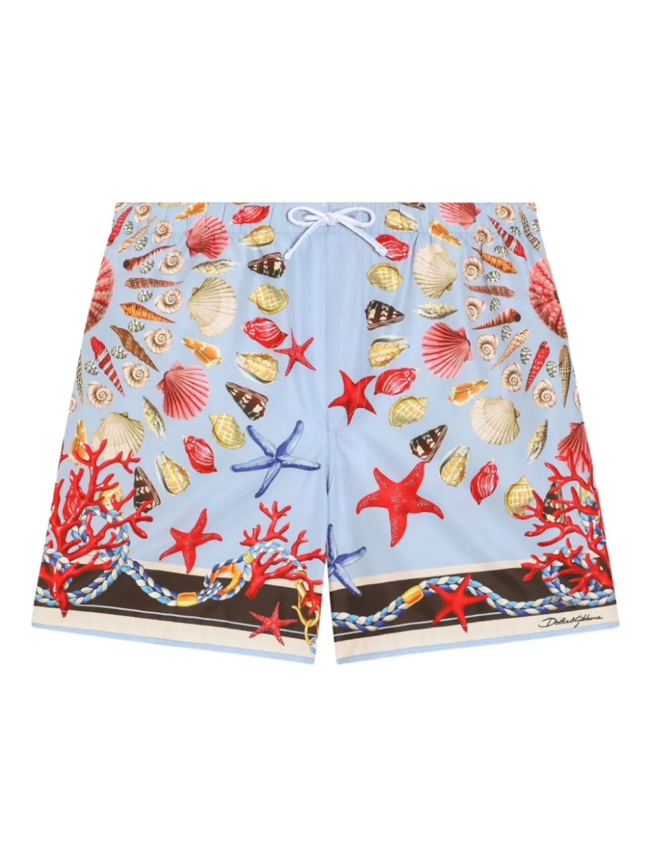 

Dolce & Gabbana Kids плавки-шорты с принтом, синий