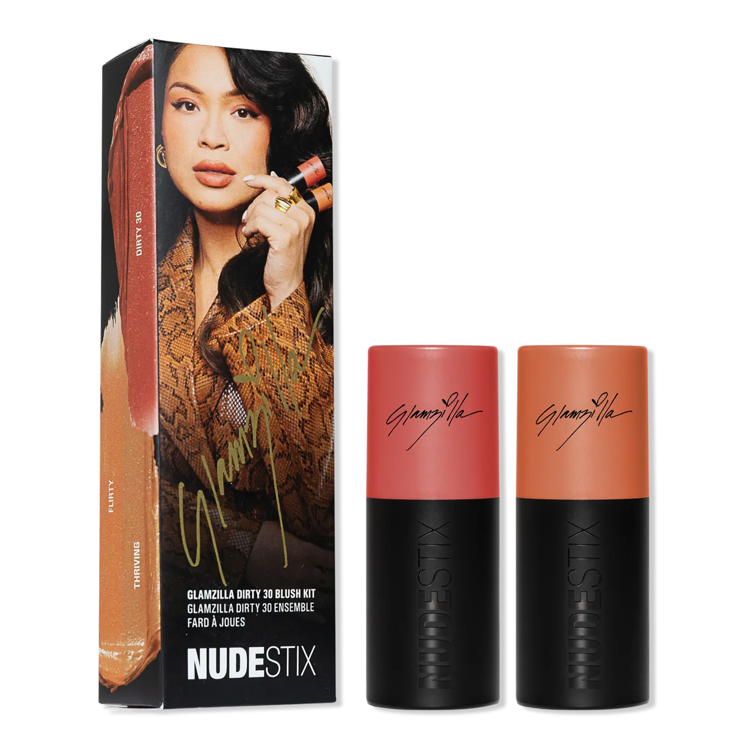 

Румяна GLAMZILLA Dirty 30 2 Piece Blush Kit NUDESTIX