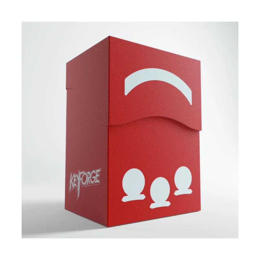

Коробка для колоды Gemini - красный, Keyforge Deck Boxes (GameGenic)