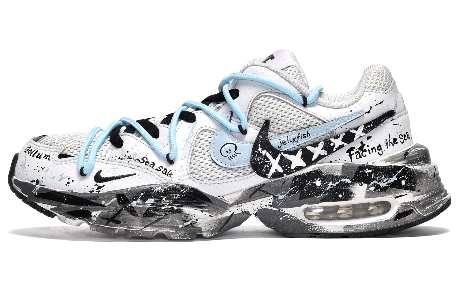 

Кроссовки Nike Air Max Fusion Женские, University Blue/Black/White
