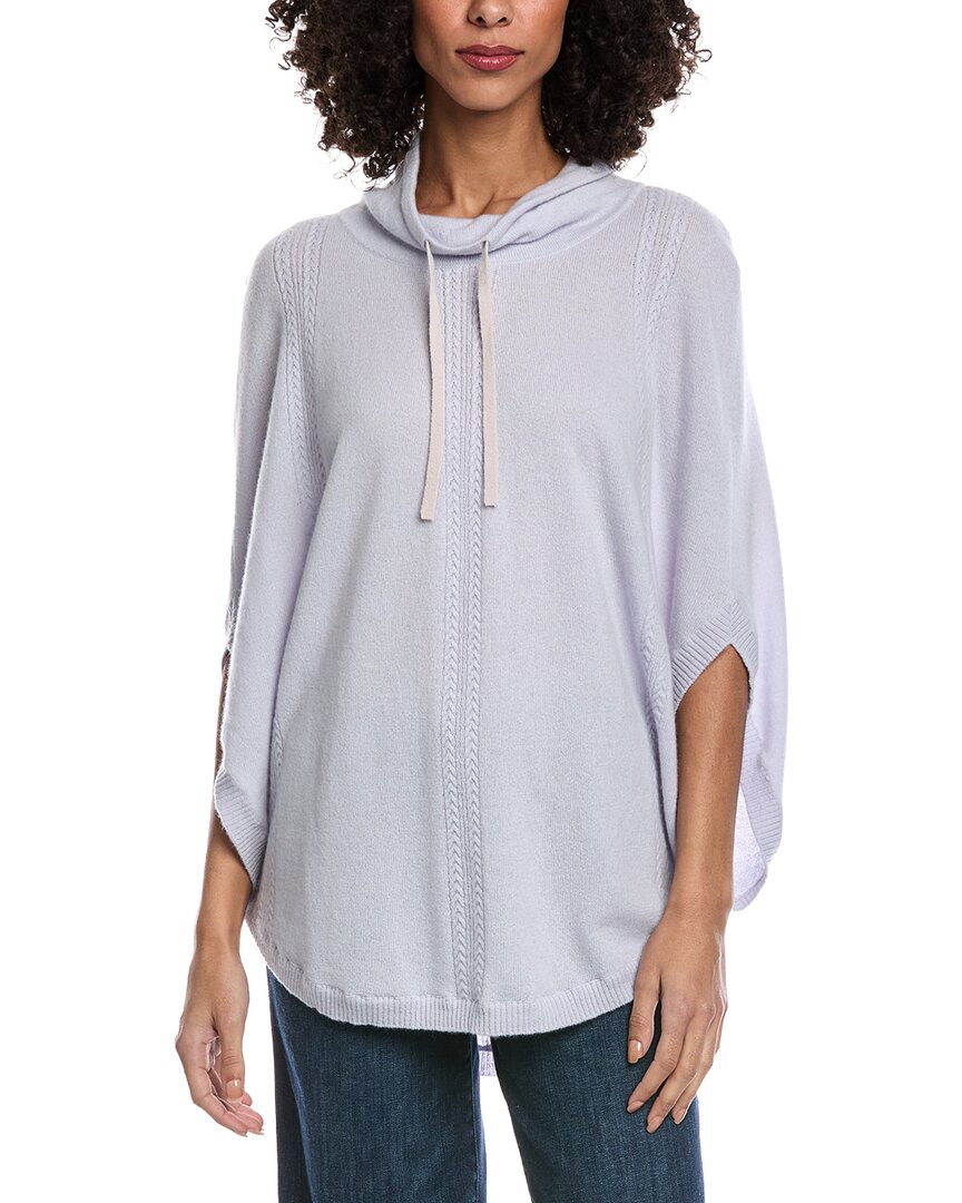 

Кашемировое пончо Hannah Rose Arrowhead Cable