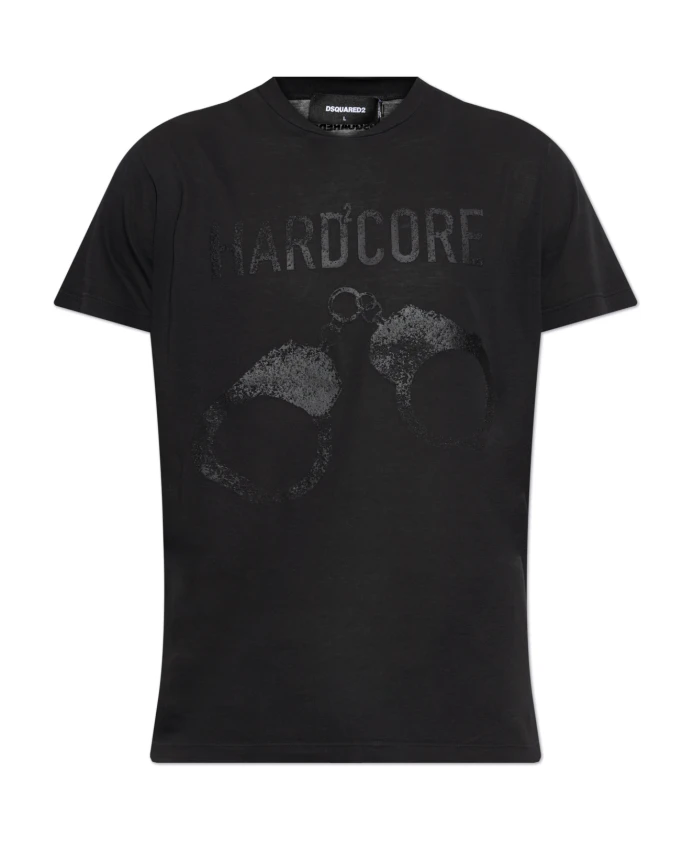 

Футболка с принтом Dsquared2, черный