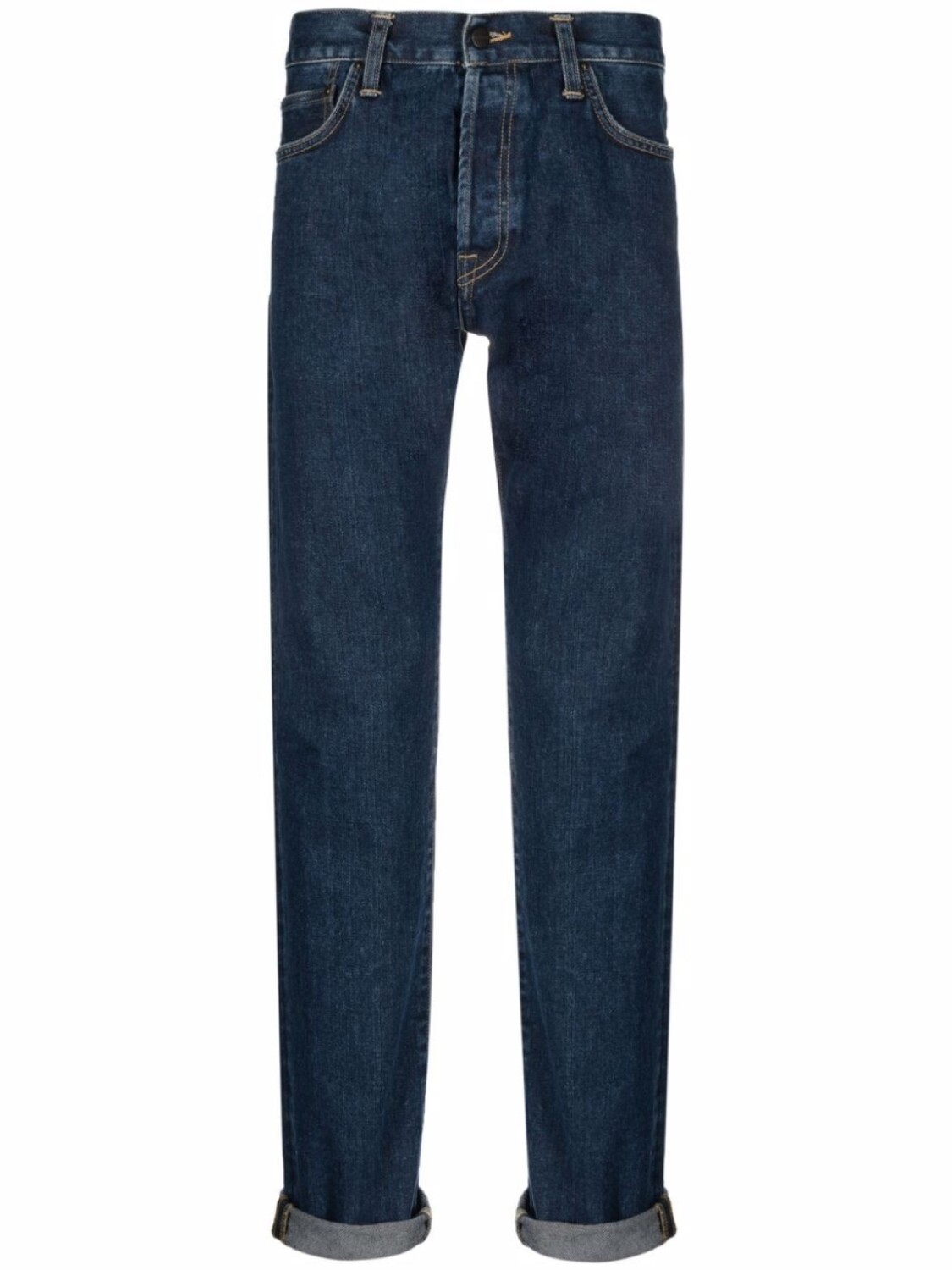 

Джинсы кроя слим с завышенной талией Carhartt WIP, синий