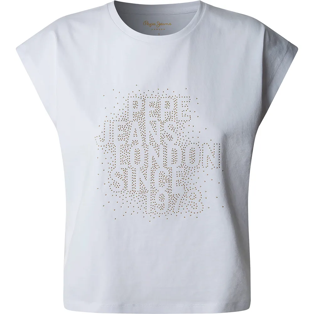 

Футболка с коротким рукавом Pepe Jeans Aza, белый
