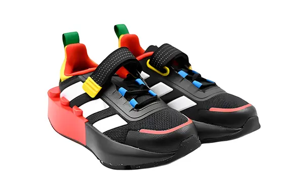 Кроссовки tech runner el x lego Adidas, черный — фото 3