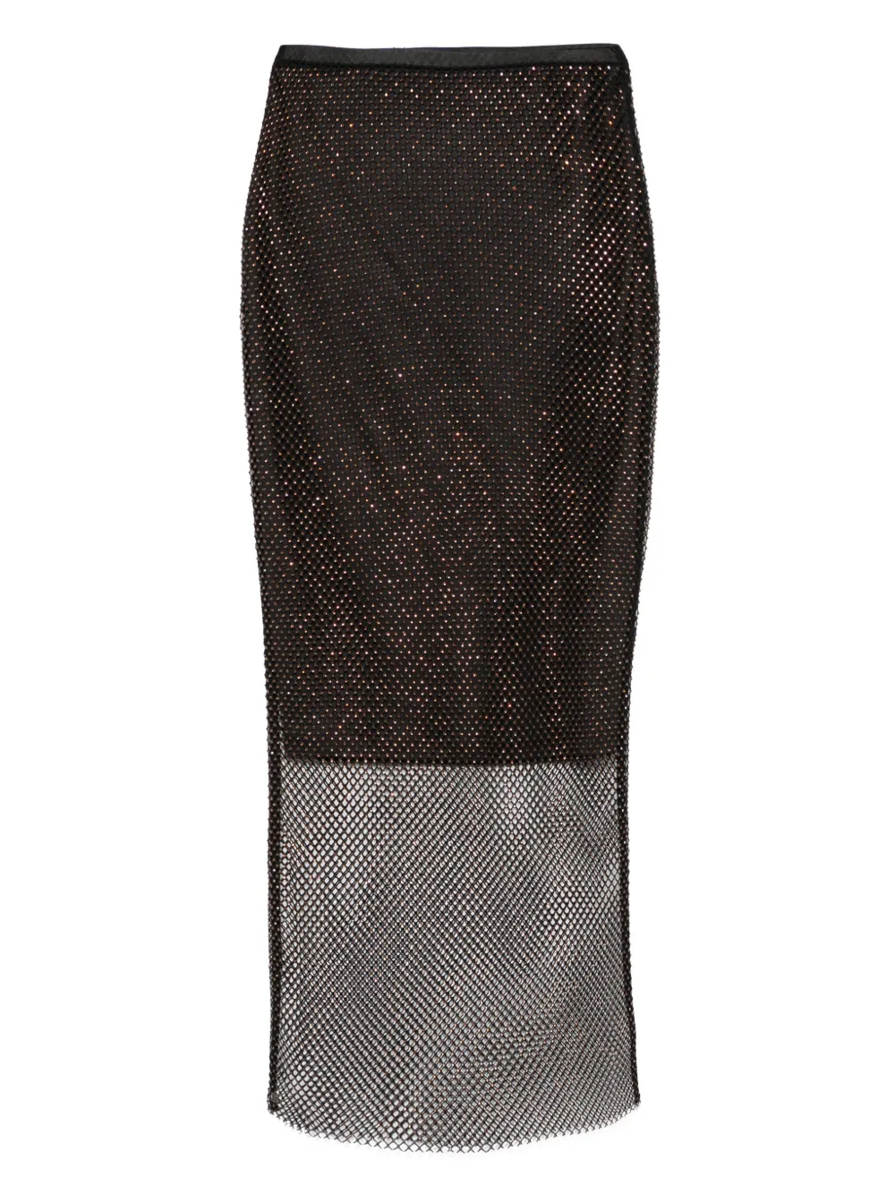 

Юбка миди, украшенная кристаллами SPORTMAX, черный