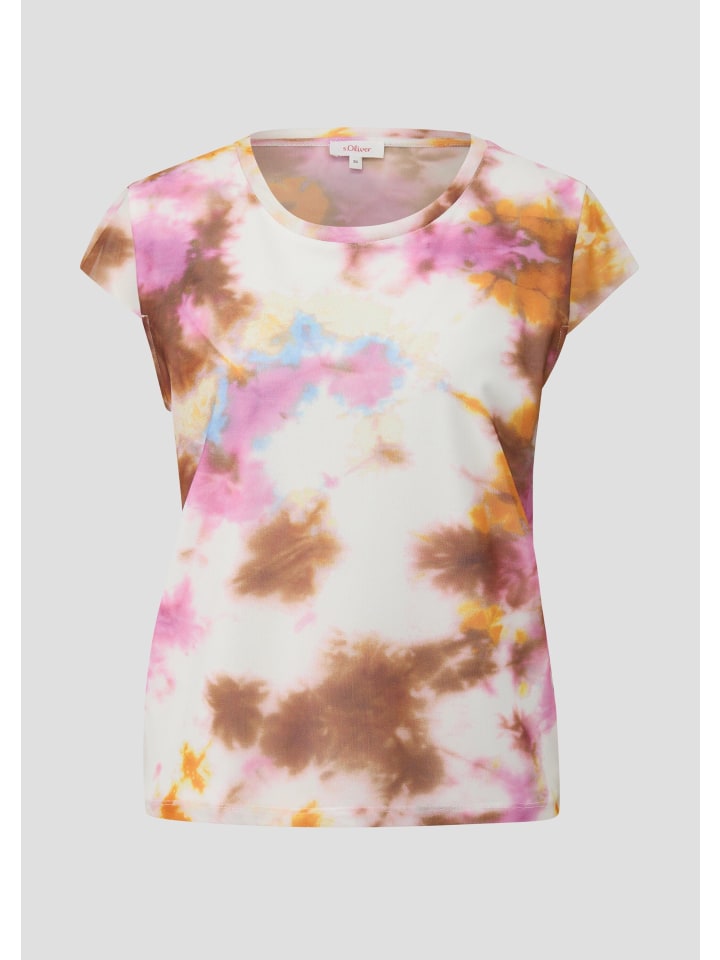 

Футболка в цвете 23V0_разноцветная s.Oliver, Хаки, Футболка в цвете 23V0_разноцветная s.Oliver