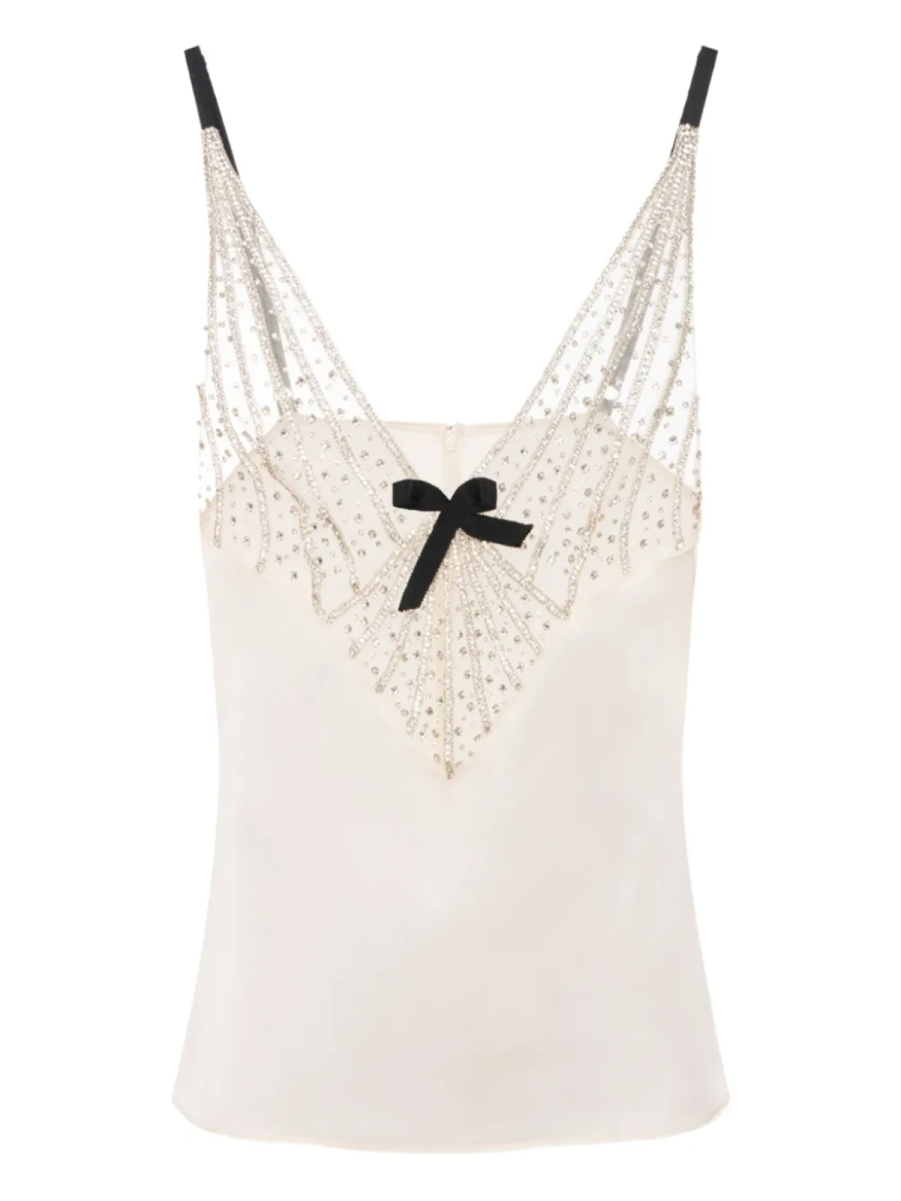 

Топ, украшенный кристаллами Elisabetta Franchi, белый