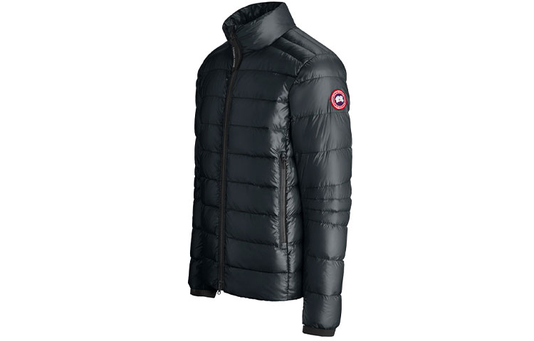 Пуховик зимний мужской угольно-черный Canada Goose — фото 4