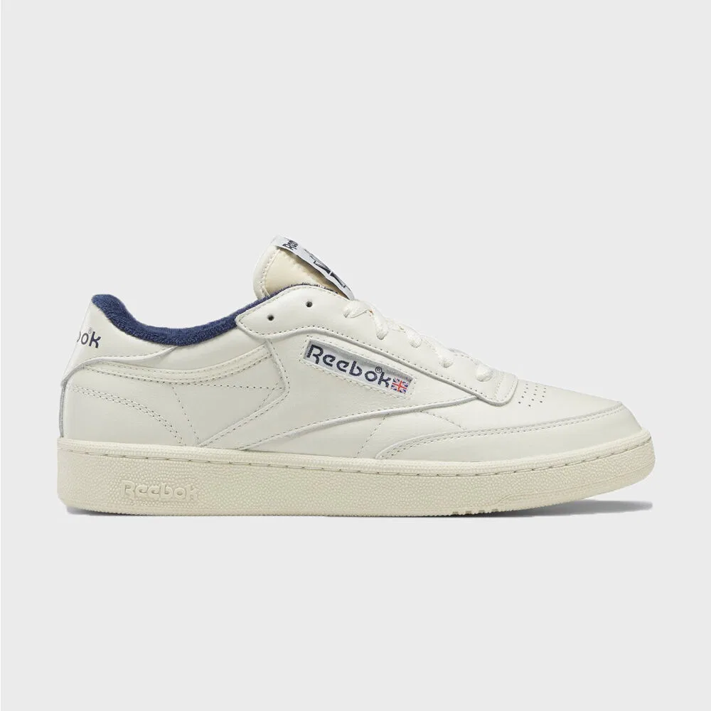 Мужские винтажные кроссовки Club C 85 тёмно-синие от Reebok