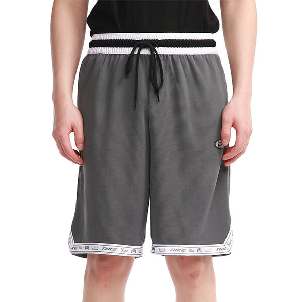 Шорты men's dri-fit dna athleisure casual sports basketball knit shorts dark grey Nike, серый — фото 3