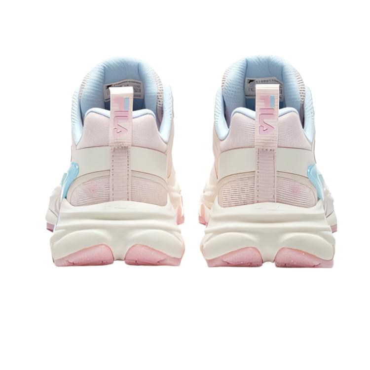 Детские кроссовки Hummingbird Low Top для детей от 3 до 7 лет FILA KIDS, розовый/белый — фото 4