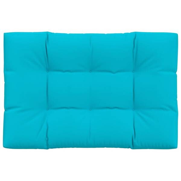 

Подушка на сиденье vidaXL 3007234-5, 80x12x120 см, бирюзовый