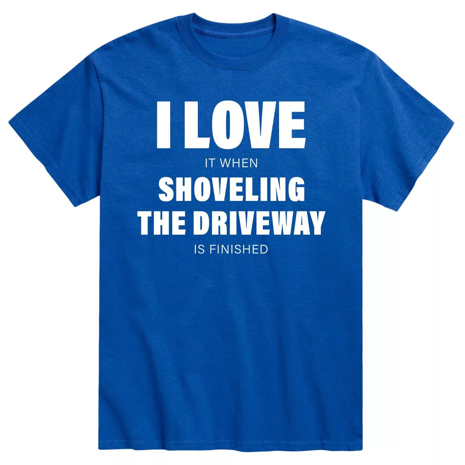

Мужская футболка Love Shoveling The Driveway Licensed Character