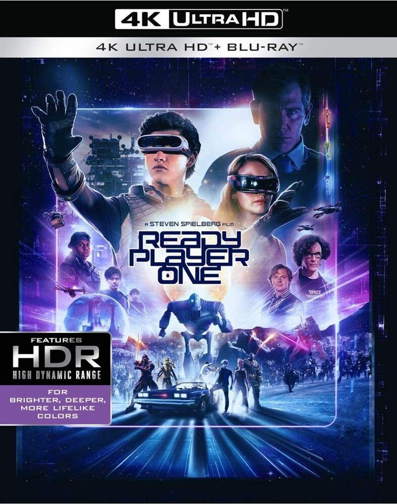 

Диск 4K Ultra HD Ready Player One [4K Ultra HD]