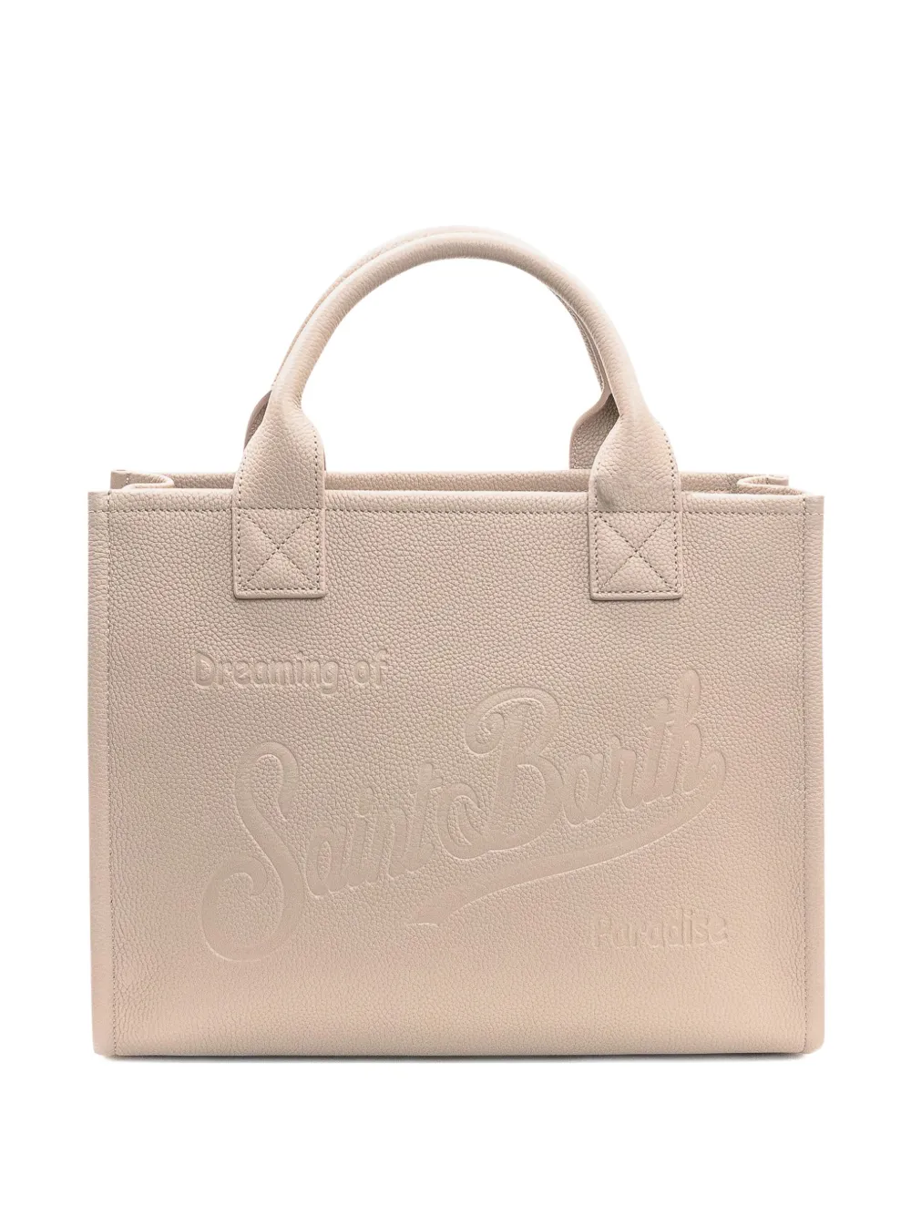 

Большая сумка-тоут Vanity из кожи Mc2 Saint Barth, нейтральный