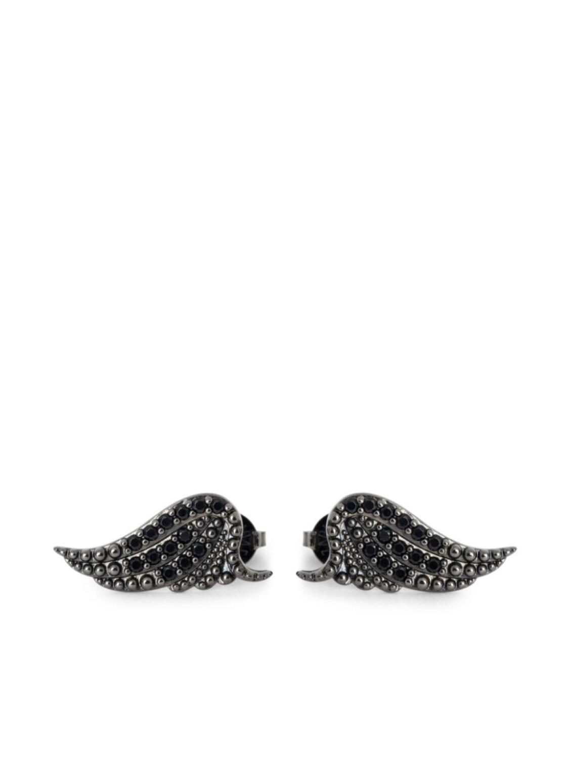 

Zadig&Voltaire серьги Rock, черный