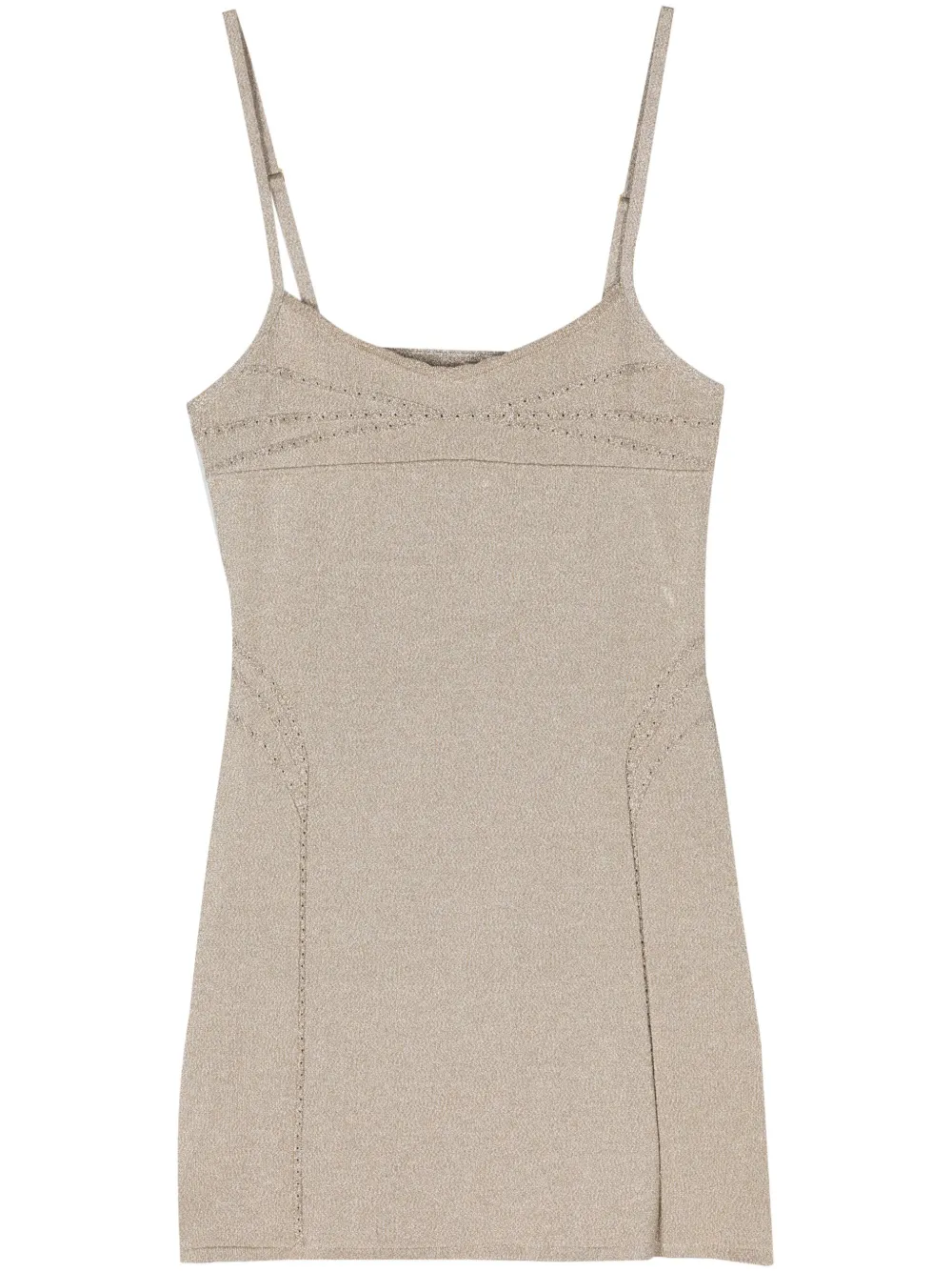 

Платье мини La Robe Fiesta с блестками JACQUEMUS, золотой